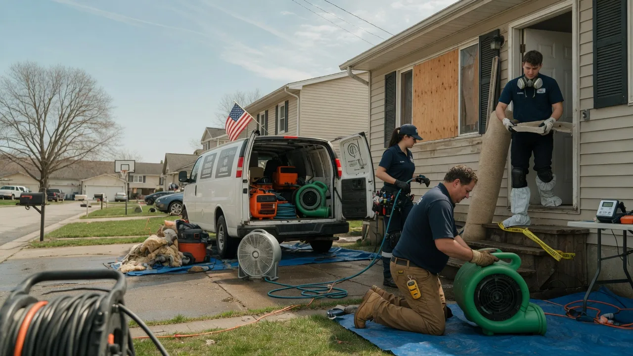 Water Damage Restoration in Jonesville, IN near me